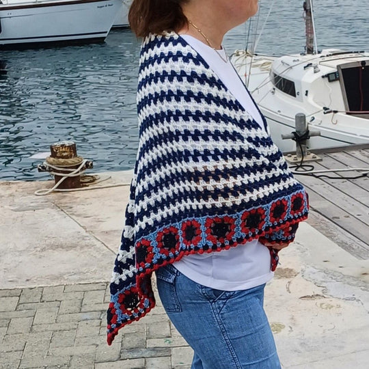 Breton Granny - Dreieckstuch