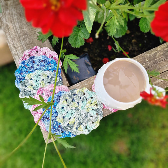 Silk Print Flower - Untersetzer
2