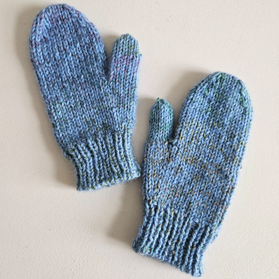 Chunky Mütze und Fäustlinge
3