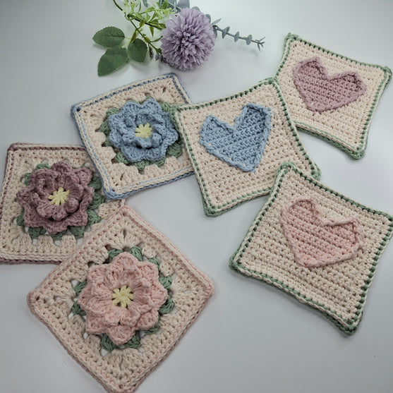 Hearts in Bloom - Tasche
6