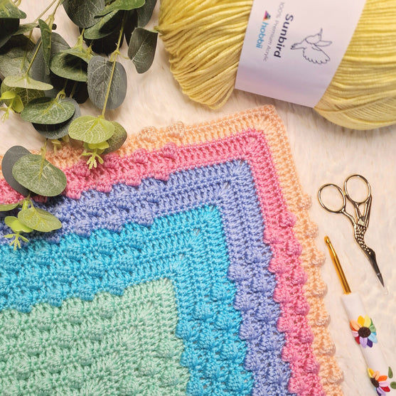 Kaleidobobble - Babydecke
6