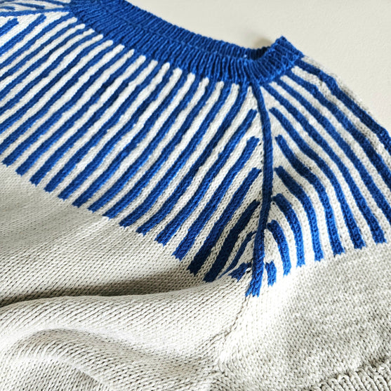 Blå Linjer - T-Shirt
4