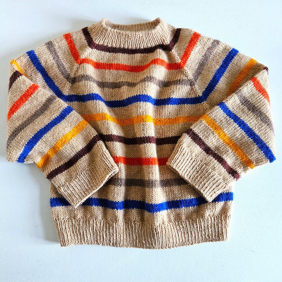 Vandrette Linjer - Pullover
5