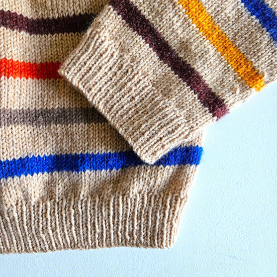 Vandrette Linjer - Pullover
6
