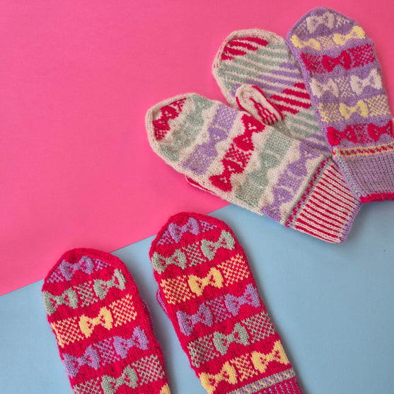 Bow Pop Mittens - Handschuhe
9