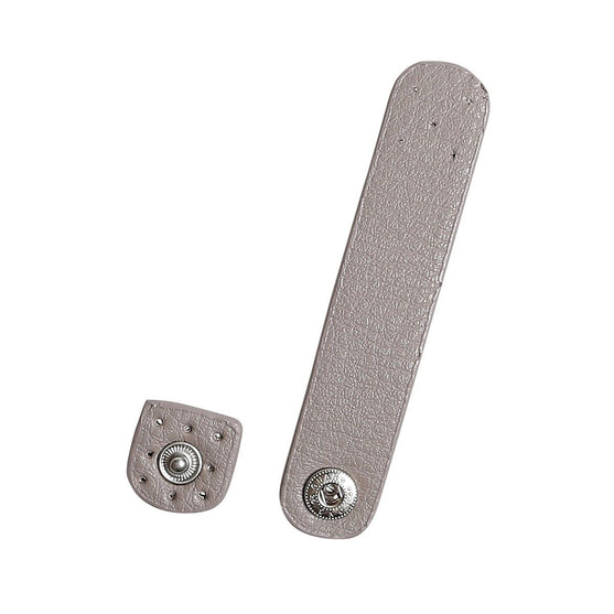 Riemen mit Druckknopf PU-Leder 9 x 1,8 cm - Go Handmade
3