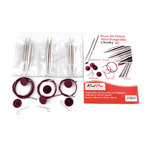 Nova Metal Austauschbares Rundstricknadel Set ‘Chunky’ - KnitPro