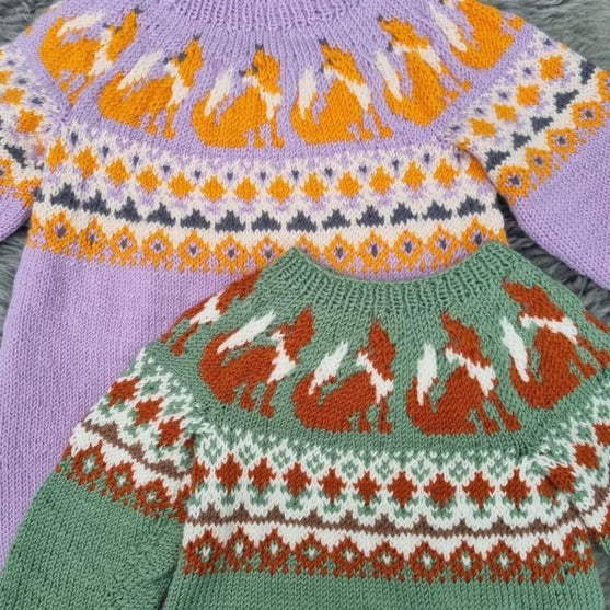 Happy Fox – Kinderpullover
3