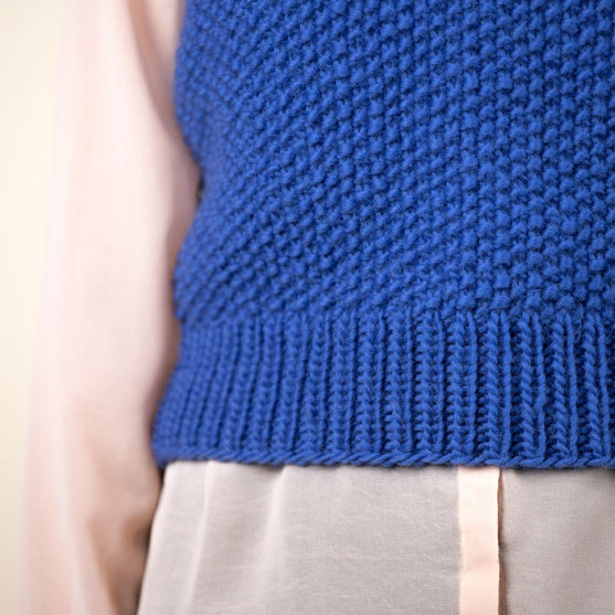 Renee - Pullunder im Perlmuster
6