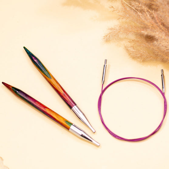 Symfonie 2 austauschbare Rundstricknadeln - KnitPro
2