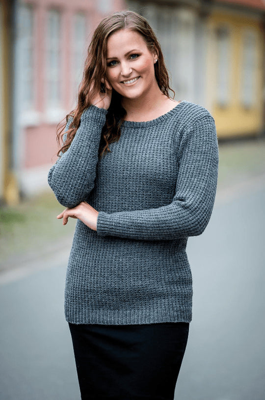1512 - Sweater i Easy Care Classic