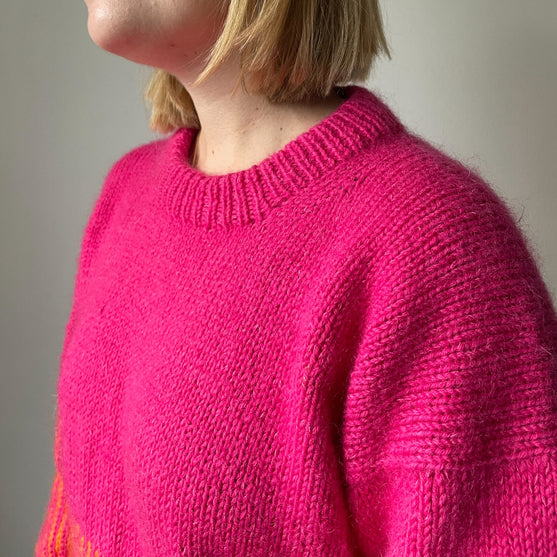 Easy Colour Mix Sweater - Pullover
5