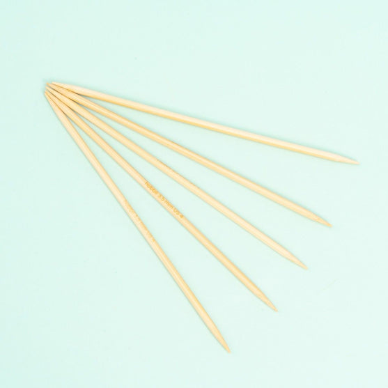 Bamboo Stumpfstricknadeln - 15 cm - Hobbii
3