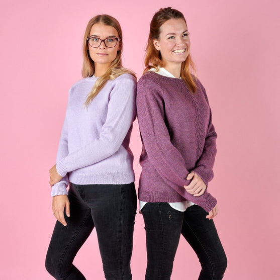 Bodil - Top-down Pullover
5