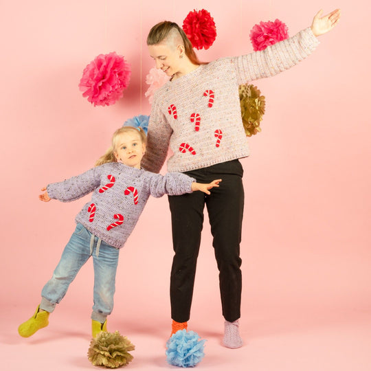 Candy Canes - Pullover