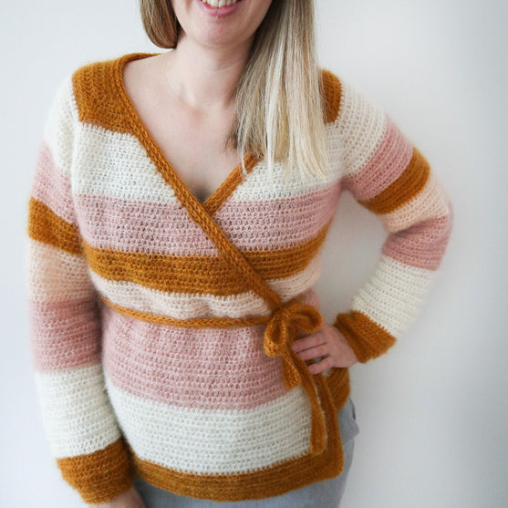 Cherry Blossom - Wickeljacke
6