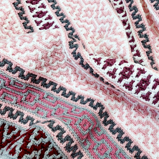 Five Wishes - Mehrlagen-Mosaik-Anleitung
2