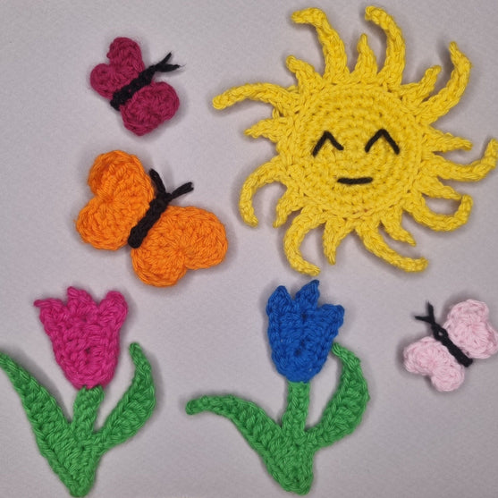 Diane Schmetterling - Applikation
3