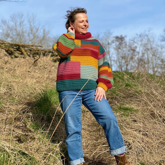 Colour Block - Pullover
3