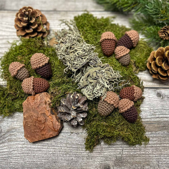 Waldgold-Eichel - Weihnachtsdeko
2