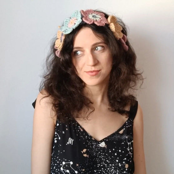 Aurora Flower Crown – Haarreif
4