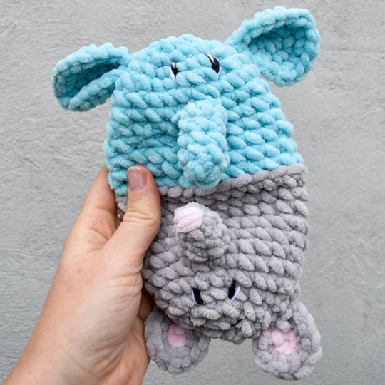 Elefant und Maus - Wendepuppe