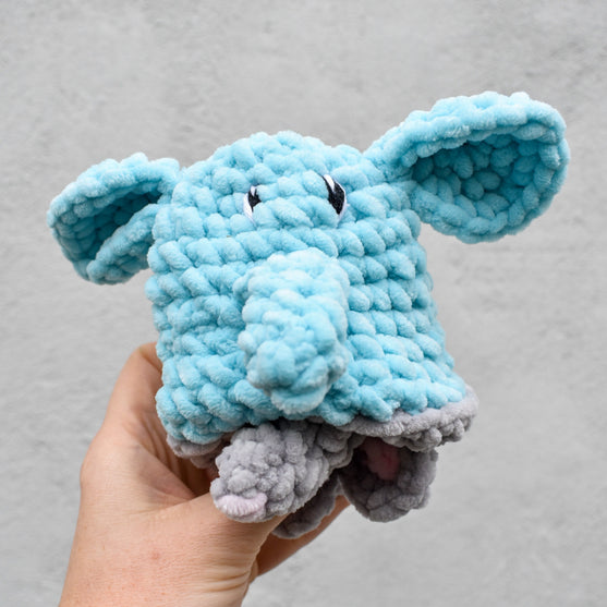Elefant und Maus - Wendepuppe
2