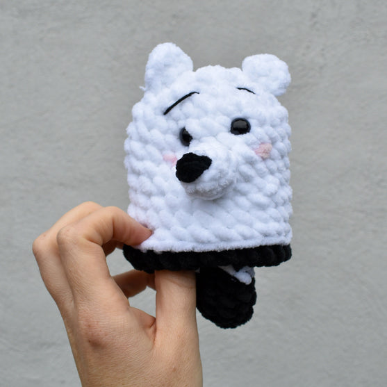 Pinguin und Eisbär - Wendepuppe
3