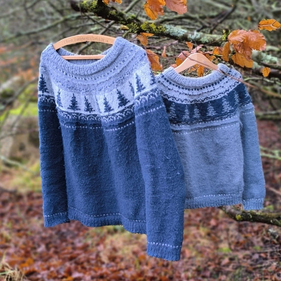 Fluffy Winterday - Kinderpullover
6
