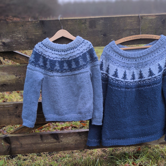 Fluffy Winterday - Kinderpullover
5