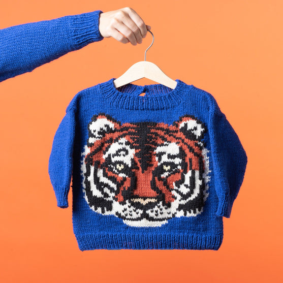 Icon Tiger - Kinderpullover
1