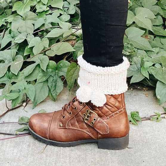 Pom-Pom - Stiefelstulpen
3