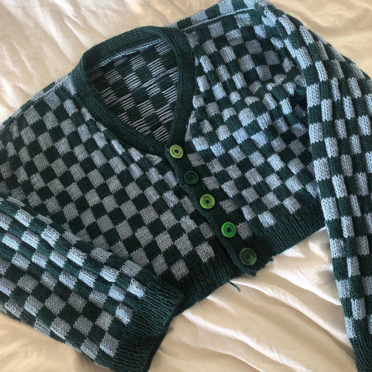 Double Check - Strickjacke