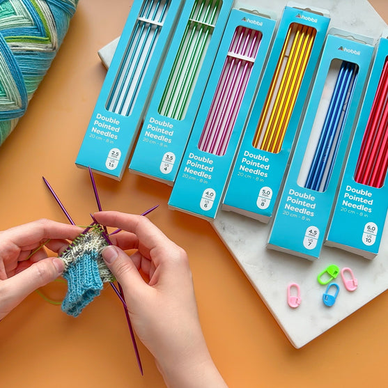 Alu Strumpfstricknadeln - Hobbii
6