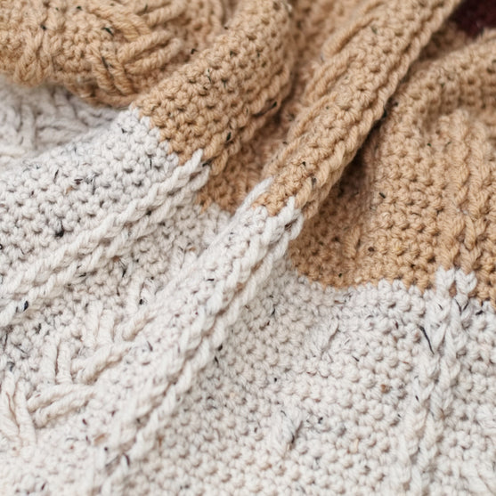 Happy Bear - Babydecke und Beanie
11