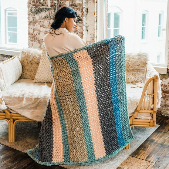 Sherbet Afghan - Decke
4