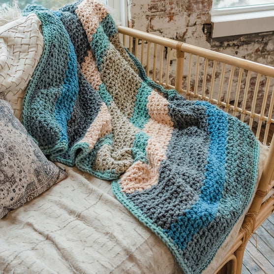 Sherbet Afghan - Decke
6