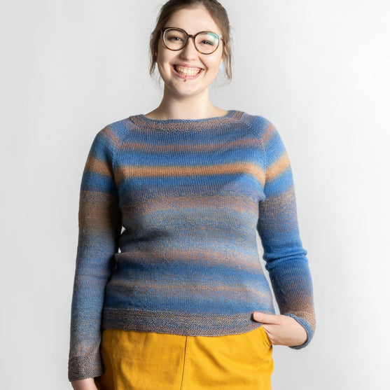 Mette - Top-down Pullover
7