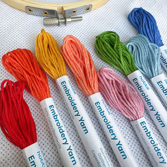 Embroidery Yarn Color Pack (Stickgarn) - Hobbii
6