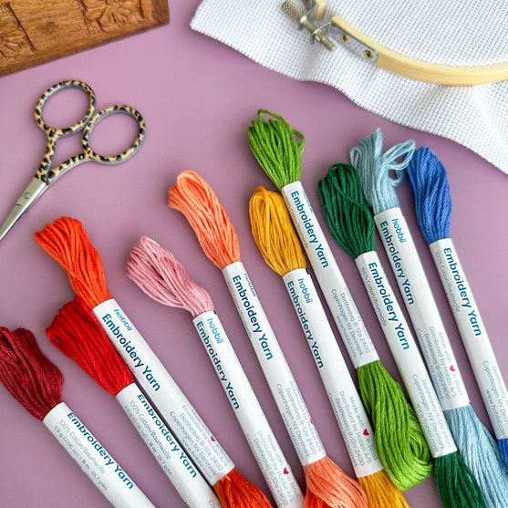 Embroidery Yarn Color Pack (Stickgarn) - Hobbii
3
