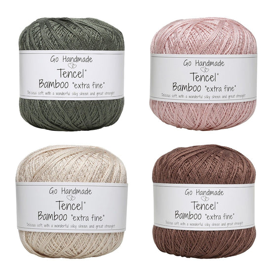 Tencel Bamboo Extra Fine - Go Handmade
1