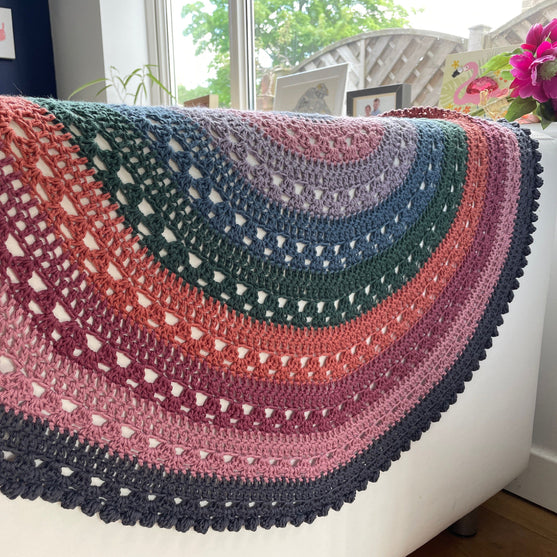 Granny Over the Rainbow - Decke
2
