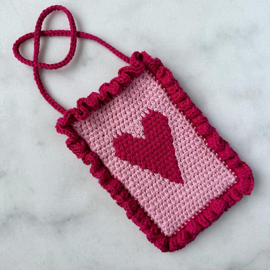 Frilly Heart - Mini-Tasche
4