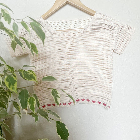 I Heart U - Kurzes Top
1