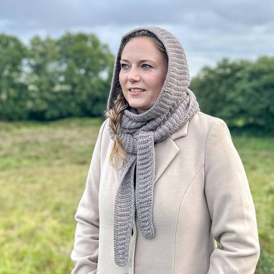 Hoodie-Schal
6