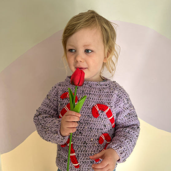Candy Canes - Kinderpullover
5