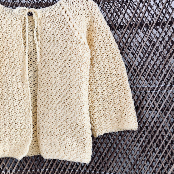 Lemon Blooms - Kinder-Cardigan
2