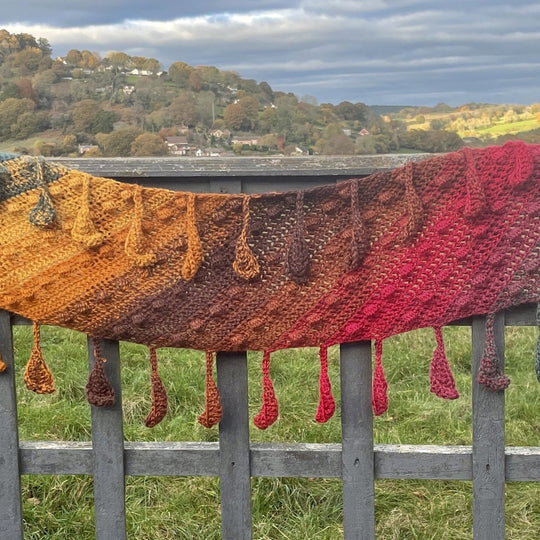 Falling Leaves - Schal