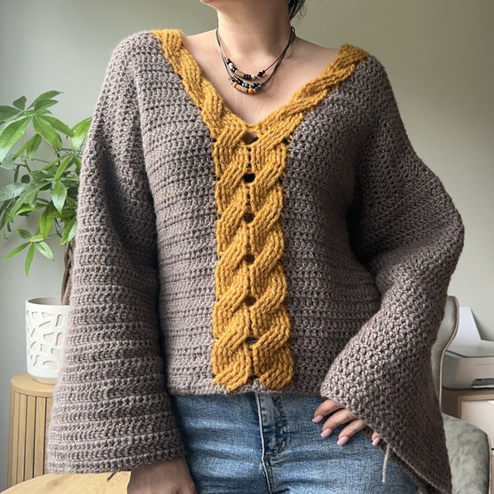 Serena Cable - Pullover
4