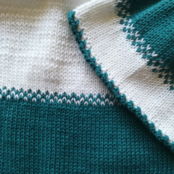 Teal Darling - Babykleidchen und Mütze
3